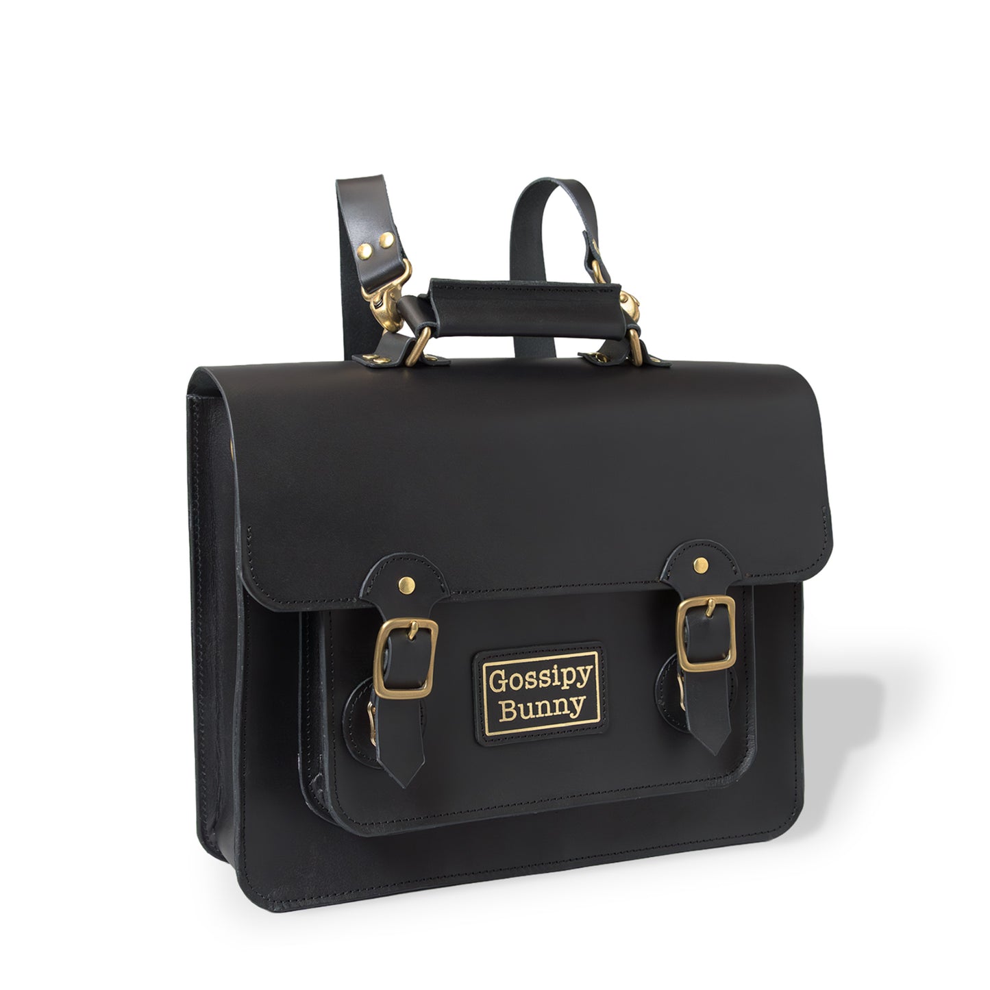 Roavan（ローバン） Gossipy Bunny（ゴシッピーバニー） HEX CODE（ヘックスコード） 本革レザーリュック。英国風クラシックとデジタル感性を融合したデザイン。A4収納対応、堅牢な日本製ブラックレザーと真鍮パーツを使用。使い込むほどに艶が増すエイジングが楽しめるレザーバッグ。