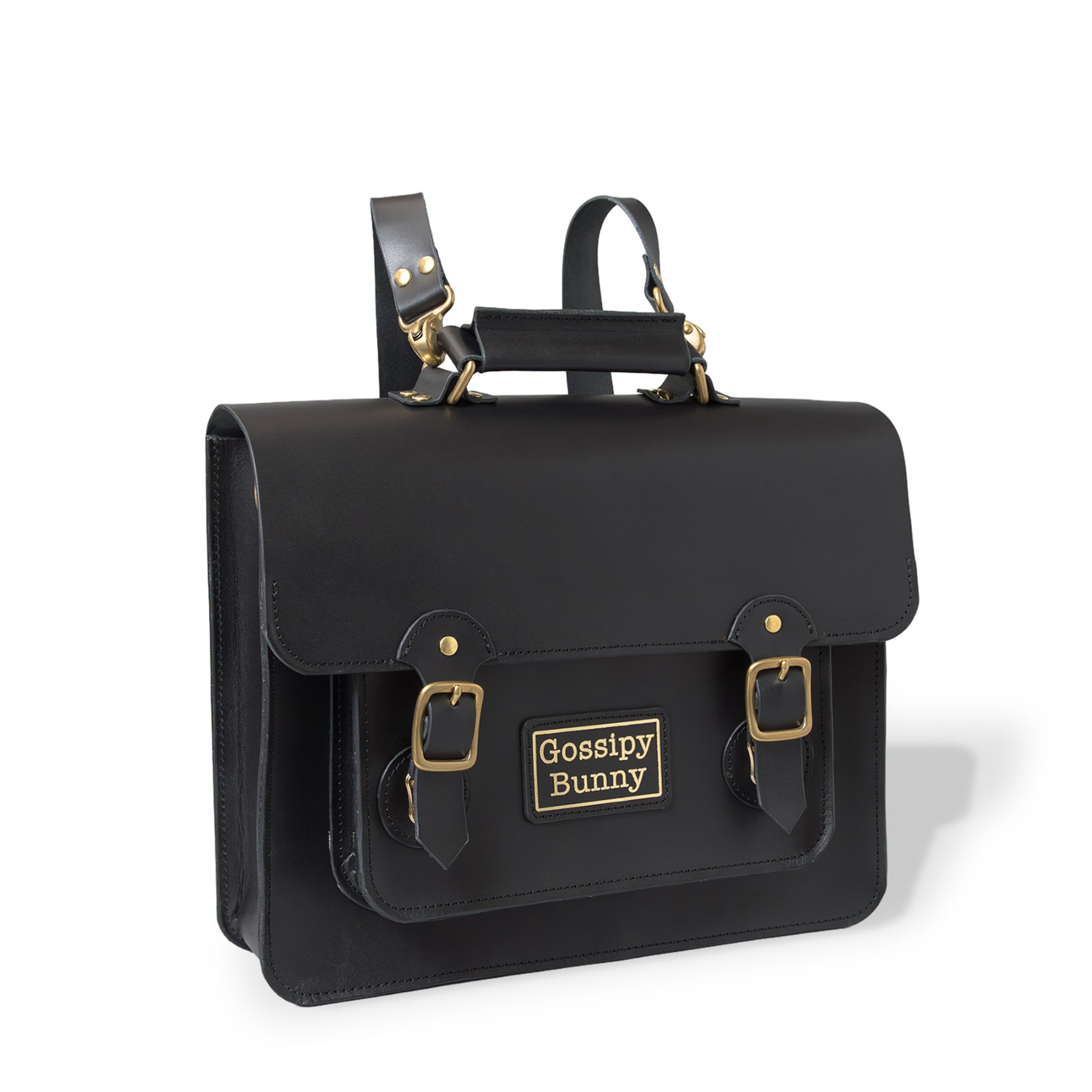 Roavan（ローバン） Gossipy Bunny（ゴシッピーバニー） HEX CODE（ヘックスコード） 本革レザーリュック。英国風クラシックとデジタル感性を融合したデザイン。A4収納対応、堅牢な日本製ブラックレザーと真鍮パーツを使用。使い込むほどに艶が増すエイジングが楽しめるレザーバッグ。
