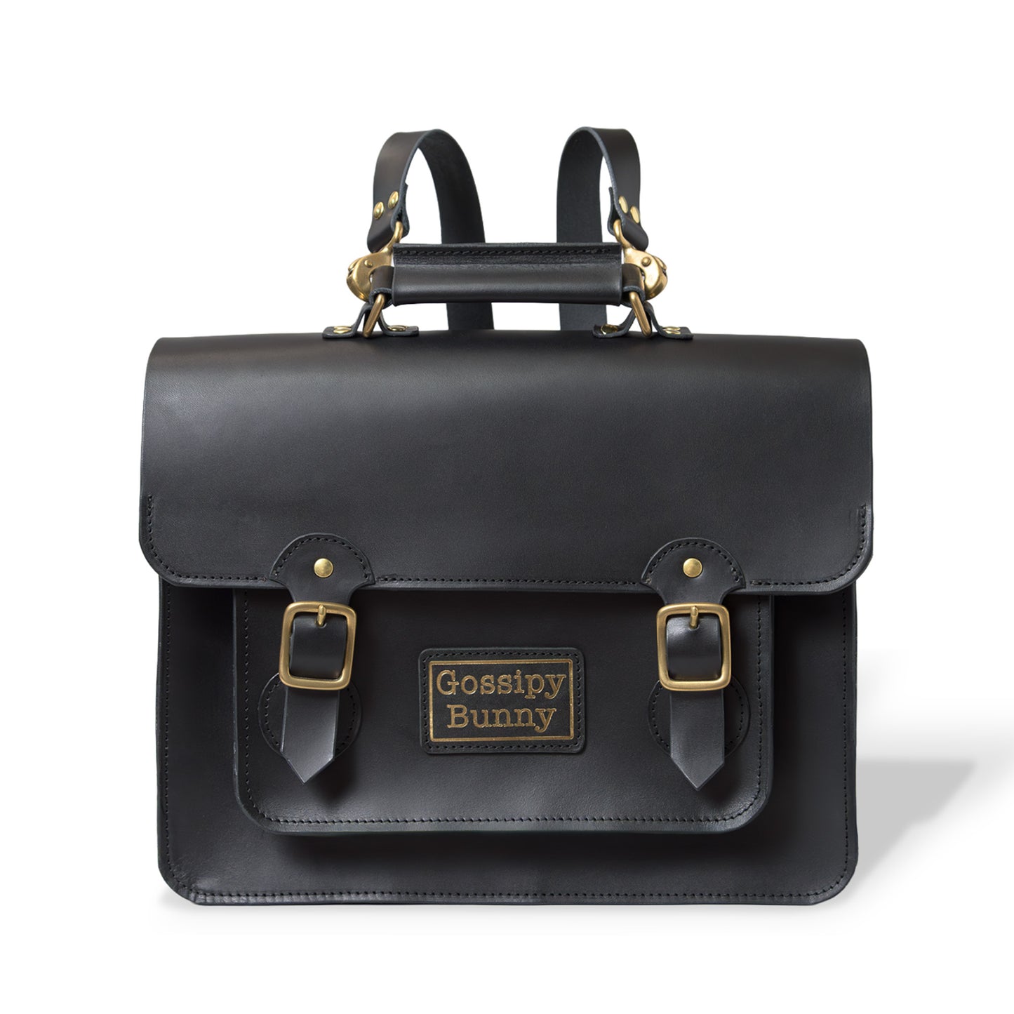 Roavan（ローバン） Gossipy Bunny（ゴシッピーバニー） HEX CODE（ヘックスコード） 本革レザーリュック。英国風クラシックとデジタル感性を融合したデザイン。A4収納対応、堅牢な日本製ブラックレザーと真鍮パーツを使用。使い込むほどに艶が増すエイジングが楽しめるレザーバッグ。