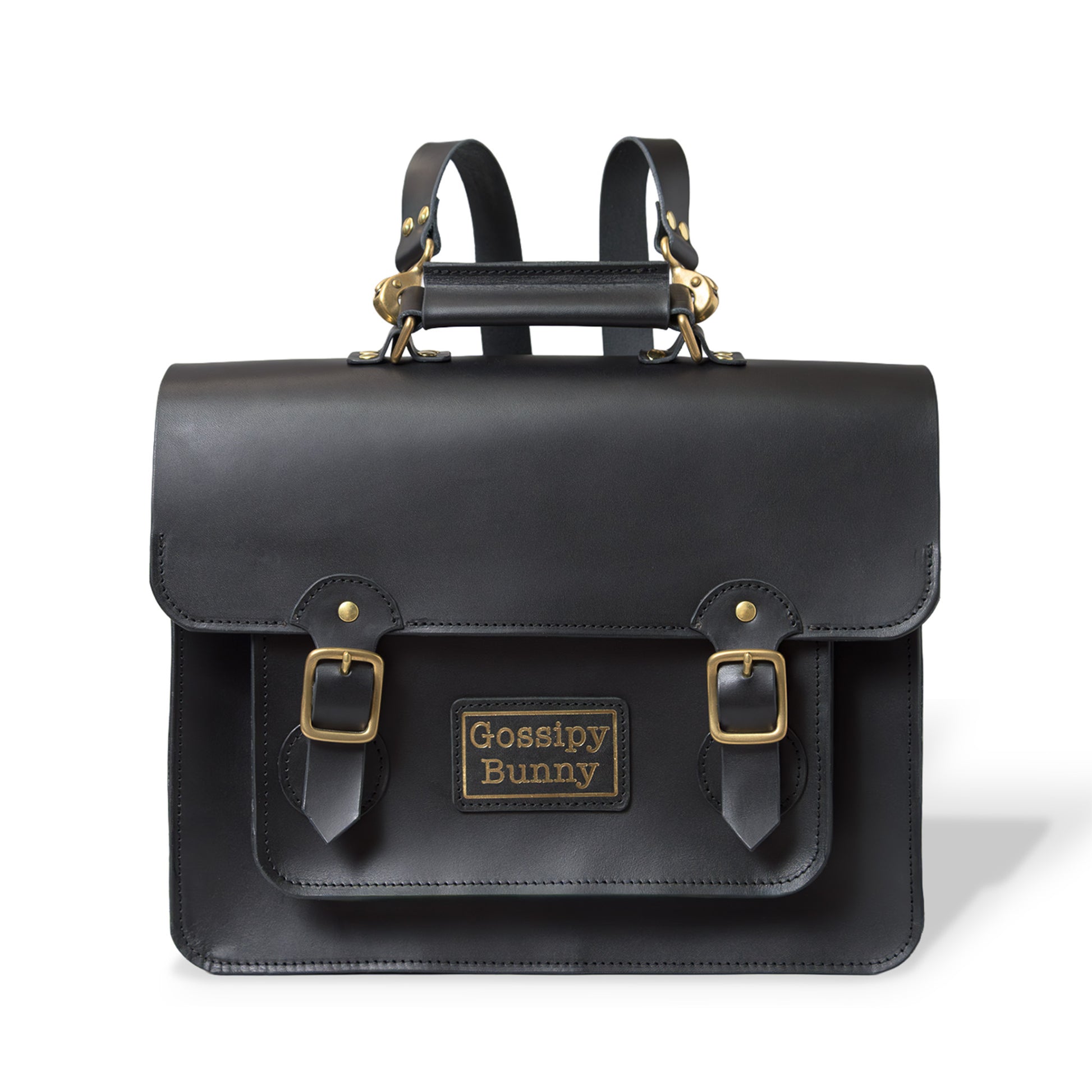 Roavan（ローバン） Gossipy Bunny（ゴシッピーバニー） HEX CODE（ヘックスコード） 本革レザーリュック。英国風クラシックとデジタル感性を融合したデザイン。A4収納対応、堅牢な日本製ブラックレザーと真鍮パーツを使用。使い込むほどに艶が増すエイジングが楽しめるレザーバッグ。